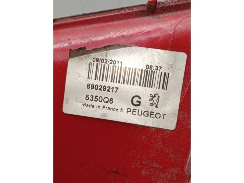 Recambio de piloto trasero izquierdo para peugeot 307 sw (3h) 1.6 hdi 110 referencia OEM IAM 89029217  