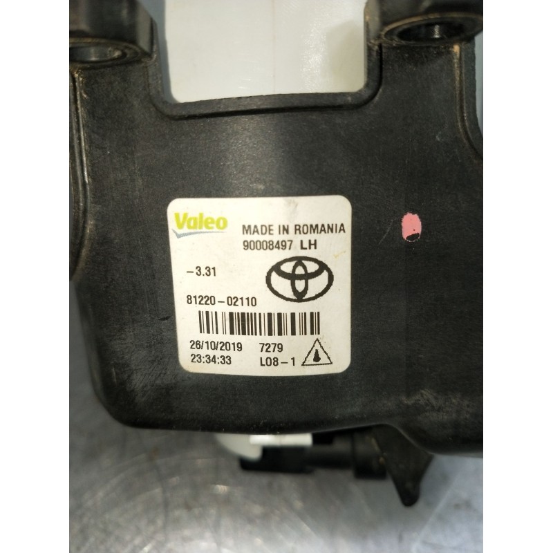 Recambio de faro antiniebla izquierdo para toyota c-hr (_x1_) 1.8 hybrid (zyx10_, zyx11_) referencia OEM IAM 90008497 8122002110