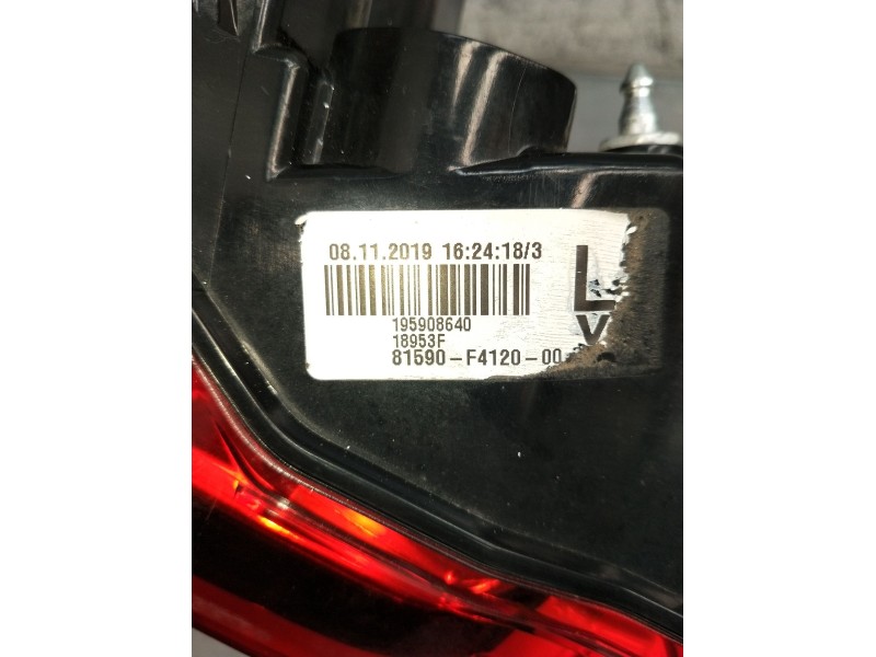 Recambio de piloto trasero izquierdo interior para toyota c-hr (_x1_) 1.8 hybrid (zyx10_, zyx11_) referencia OEM IAM 81590F4120 