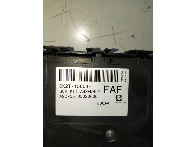 Recambio de caja reles / fusibles para ford transit custom v362 autobús (f3) 2.0 ecoblue referencia OEM IAM GK2T15604  