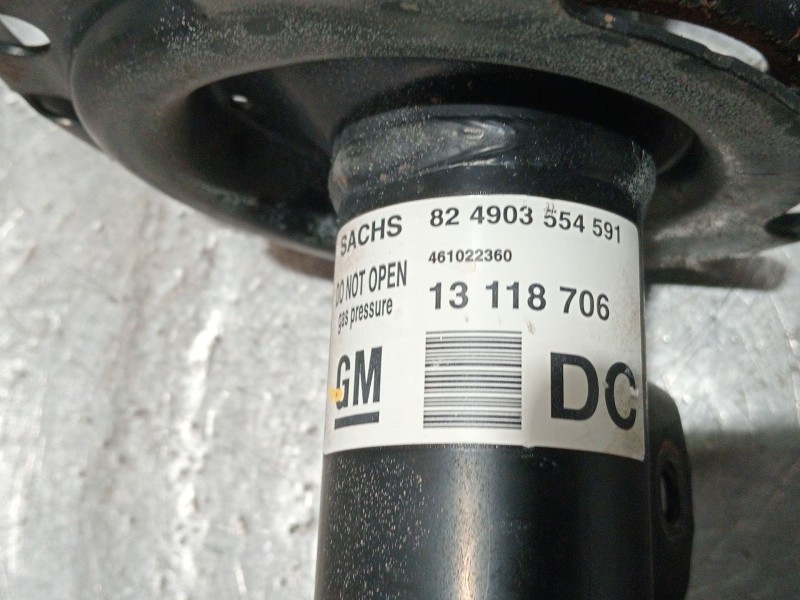 Recambio de amortiguador delantero derecho para opel vectra c (z02) 2.2 dti 16v (f69) referencia OEM IAM 13118706 824903554591 