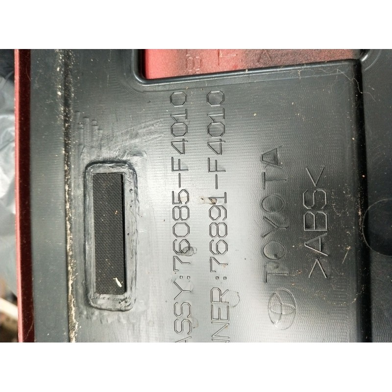 Recambio de aleron trasero para toyota c-hr (_x1_) 1.8 hybrid (zyx10_, zyx11_) referencia OEM IAM 76085F4010 76891F4010 