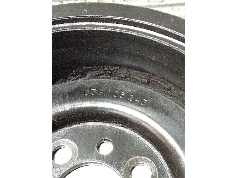 Recambio de polea cigueñal para seat leon (1p1) referencia OEM IAM 03G105243  