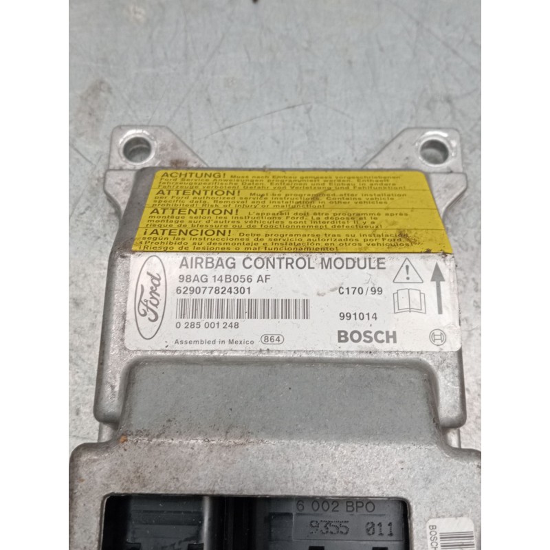 Recambio de kit airbag para ford focus i sedán (dfw) 1.8 turbo di / tddi referencia OEM IAM 98ab14a664bf  