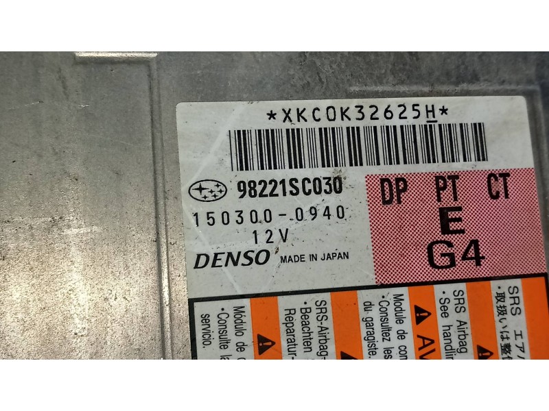 Recambio de kit airbag para subaru forester s12 xs classic referencia OEM IAM   