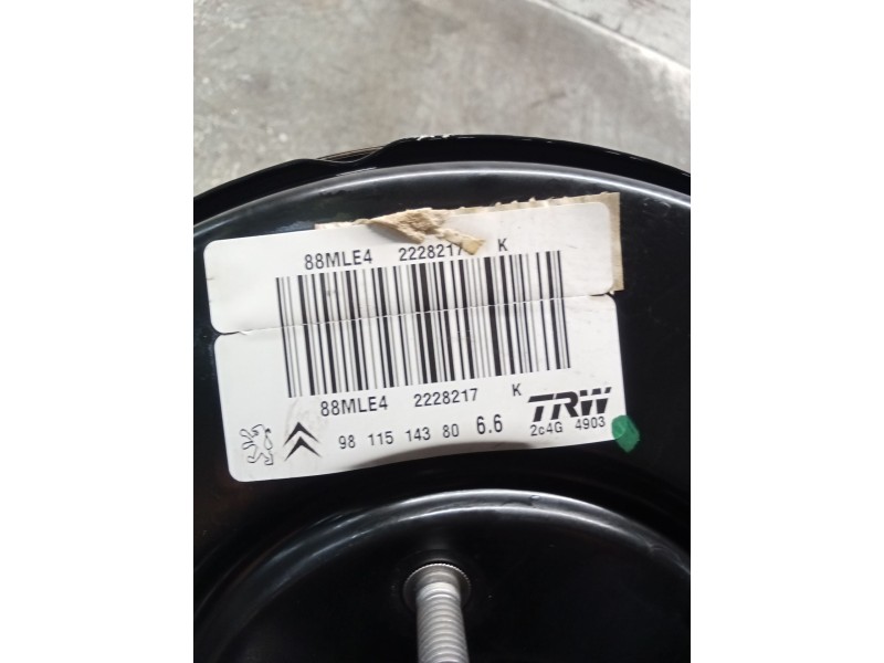 Recambio de servofreno para citroën c-elysee (dd_) 1.5 bluehdi 100 referencia OEM IAM 2228217K 9811514380 
