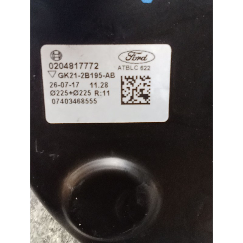 Recambio de servofreno para ford transit custom v362 autobús (f3) 2.0 ecoblue referencia OEM IAM 0204817772 GK212B195AB 