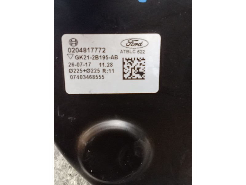 Recambio de servofreno para ford transit custom v362 autobús (f3) 2.0 ecoblue referencia OEM IAM 0204817772 GK212B195AB 