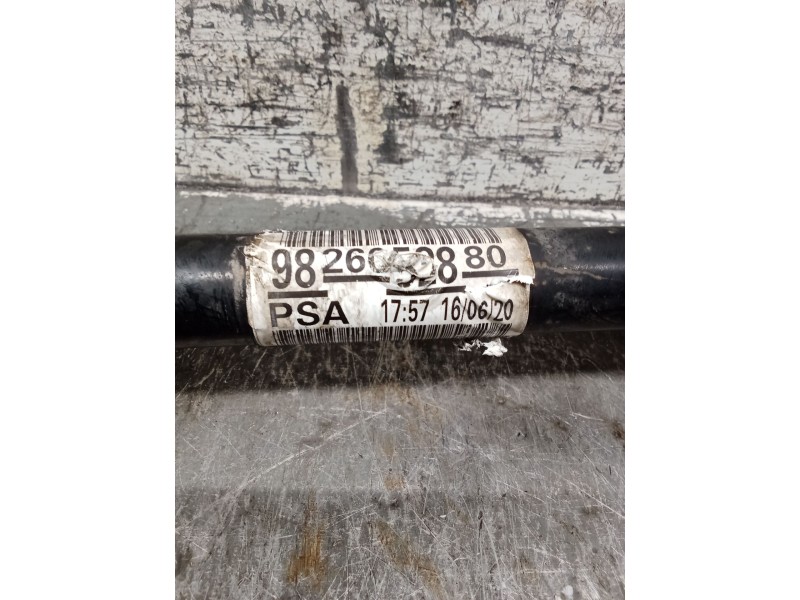 Recambio de transmision delantera derecha para citroën c-elysee (dd_) 1.5 bluehdi 100 referencia OEM IAM 9826052880  