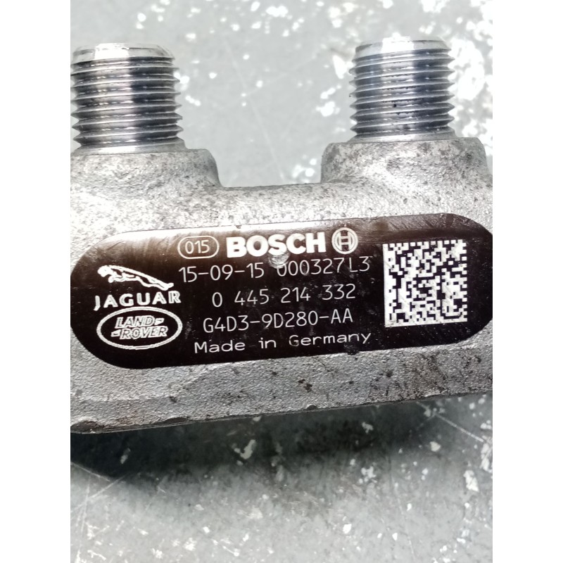 Recambio de rampa inyectora para land rover range rover evoque (l538) 2.0 d 4x4 referencia OEM IAM 0445214332 G4D39D280AA BOSCH