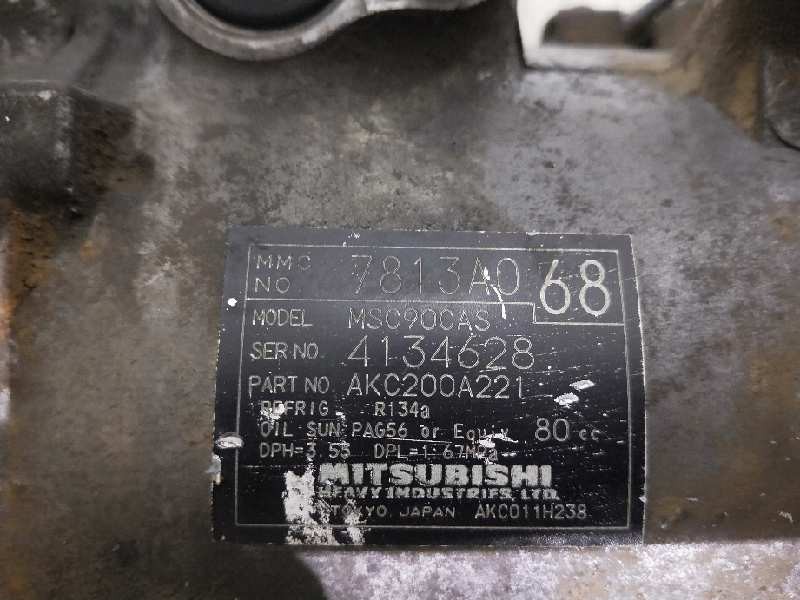 Recambio de compresor aire acondicionado para mitsubishi outlander (cw0) 2.0 di-d cat referencia OEM IAM MSC90CAS 7813A0 AKC200A