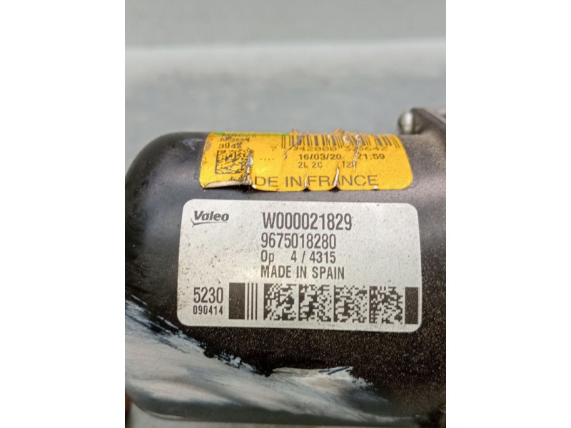 Recambio de motor limpia delantero para citroën c-elysee (dd_) 1.5 bluehdi 100 referencia OEM IAM 9675018280 w000021829 