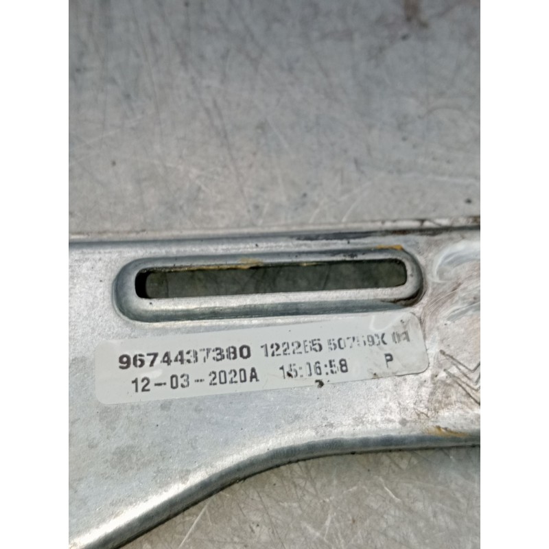 Recambio de elevalunas trasero izquierdo para citroën c-elysee (dd_) 1.5 bluehdi 100 referencia OEM IAM 9674437380 4P 1222655075