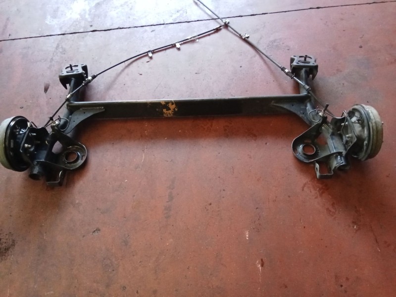 Recambio de puente trasero para chevrolet aveo / kalos hatchback (t250, t255) 1.2 referencia OEM IAM   TAMBOR/ABS