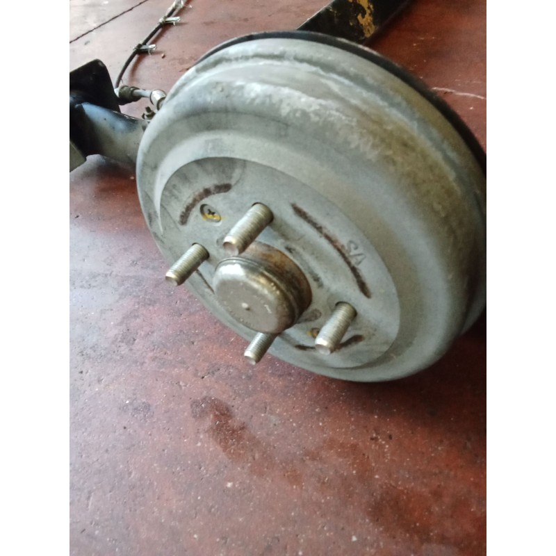 Recambio de puente trasero para chevrolet aveo / kalos hatchback (t250, t255) 1.2 referencia OEM IAM   TAMBOR/ABS