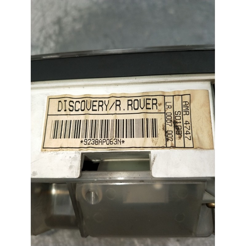 Recambio de cuadro instrumentos para land rover discovery i (lj) 2.5 tdi 4x4 referencia OEM IAM 9238AP063N 0007002 