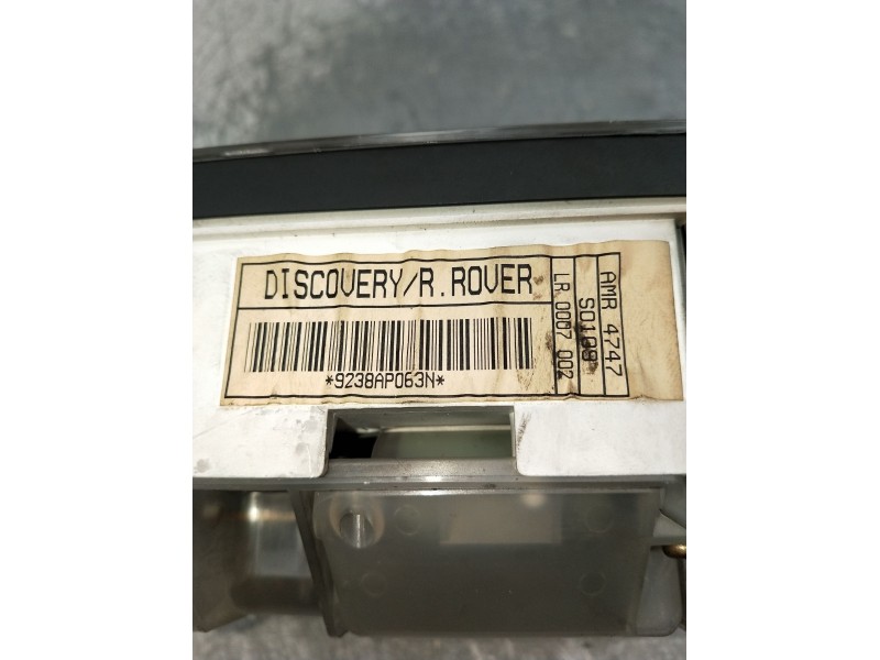 Recambio de cuadro instrumentos para land rover discovery i (lj) 2.5 tdi 4x4 referencia OEM IAM 9238AP063N 0007002 