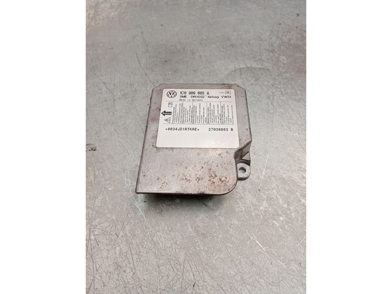 Recambio de centralita airbag para seat toledo ii (1m2) 1.9 tdi referencia OEM IAM 1c0909605a 5wk43122 