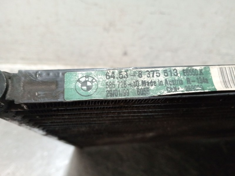 Recambio de condensador / radiador aire acondicionado para bmw 5 (e39) 530 d referencia OEM IAM 64538375513  