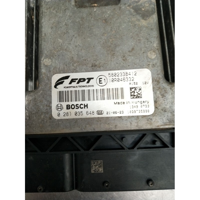 Recambio de centralita motor uce para iveco daily vi caja/chasis 33s14, 35s14, 35c14 referencia OEM IAM 0281035648 5802338412 10