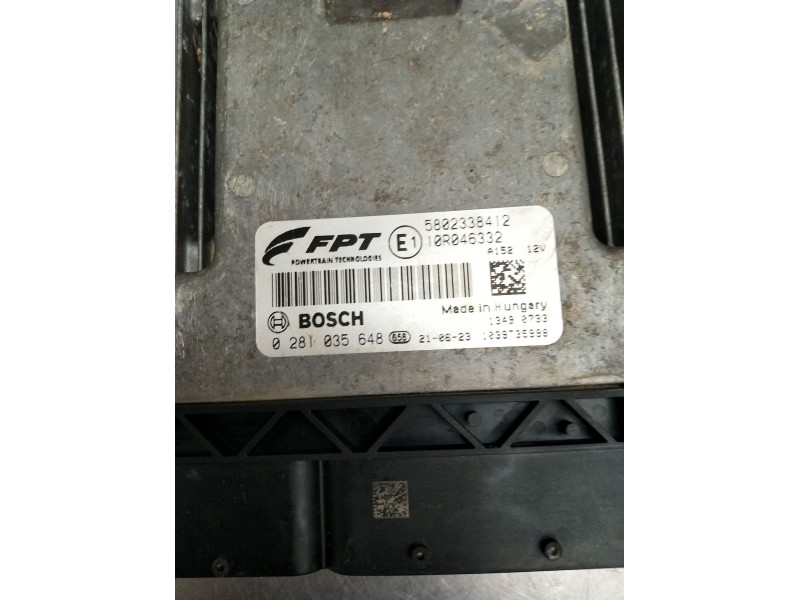 Recambio de centralita motor uce para iveco daily vi caja/chasis 33s14, 35s14, 35c14 referencia OEM IAM 0281035648 5802338412 10