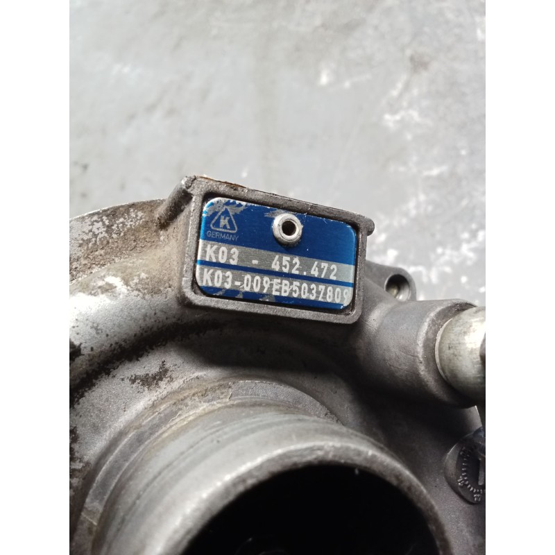 Recambio de turbocompresor para citroën xsara break 2.0 hdi cat (rhy / dw10td) referencia OEM IAM 452472 009EB503780 