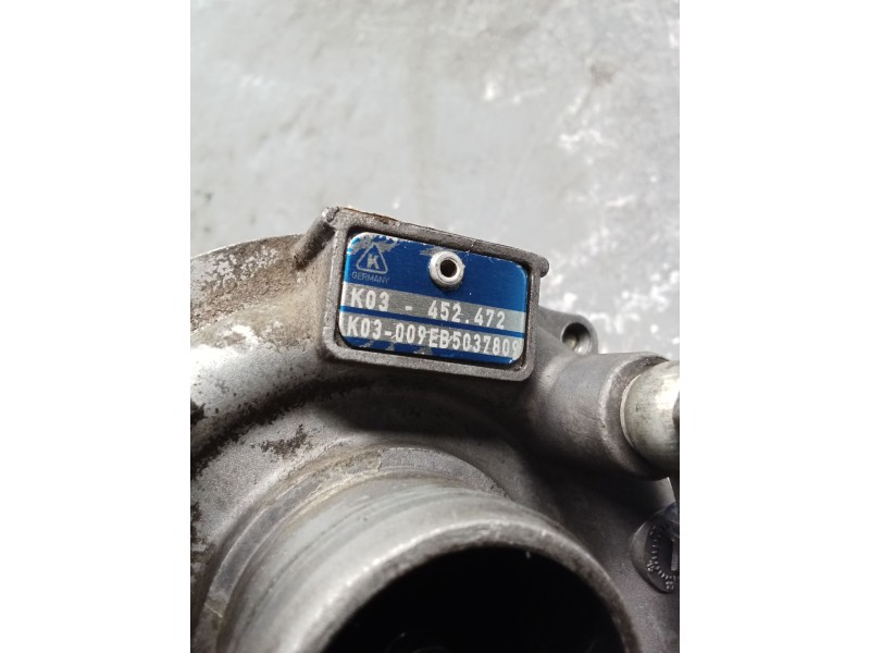 Recambio de turbocompresor para citroën xsara break 2.0 hdi cat (rhy / dw10td) referencia OEM IAM 452472 009EB503780 