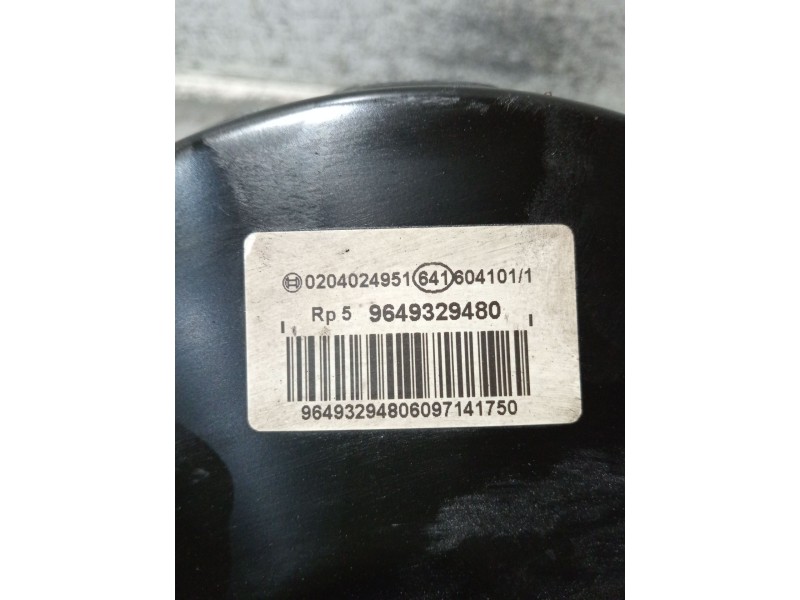 Recambio de servofreno para citroën c2 enterprise (jg_) 1.4 hdi referencia OEM IAM 9649329480 0204024951 