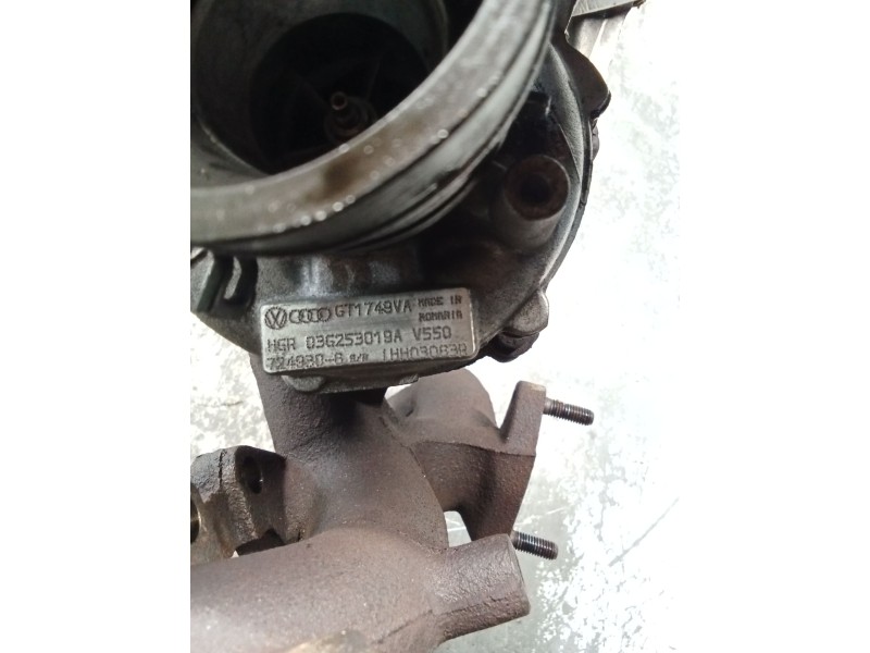 Recambio de turbocompresor para seat leon (1p1) referencia OEM IAM GT1749VA 03G253019A 