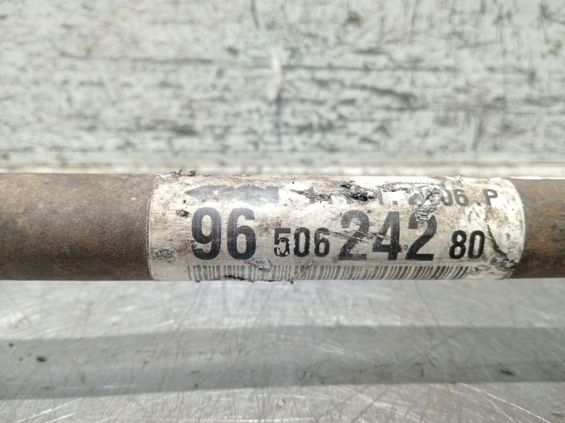 Recambio de transmision delantera izquierda para citroën c2 enterprise (jg_) 1.4 hdi referencia OEM IAM 9650624280  