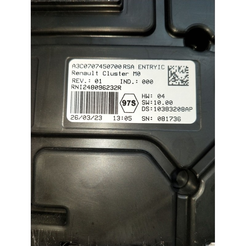 Recambio de cuadro instrumentos para renault master iii furgoneta (fv) 2.3 dci 110 fwd (fv0r, fv0w) referencia OEM IAM 248096232