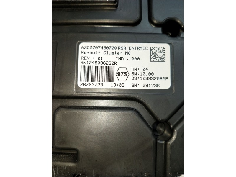 Recambio de cuadro instrumentos para renault master iii furgoneta (fv) 2.3 dci 110 fwd (fv0r, fv0w) referencia OEM IAM 248096232