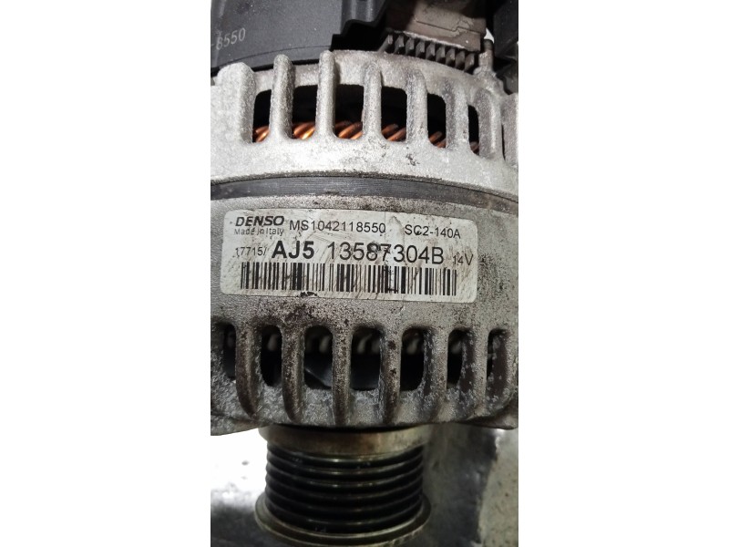 Recambio de alternador para opel zafira tourer selective referencia OEM IAM 13587304B  