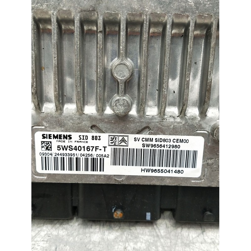 Recambio de centralita motor uce para peugeot 407 (6d_) 2.0 hdi 135 (6drhrh, 6drhre, 6drhrg, 6drhrj) referencia OEM IAM HW965504
