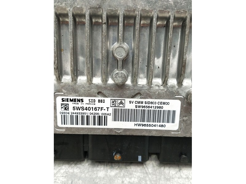 Recambio de centralita motor uce para peugeot 407 (6d_) 2.0 hdi 135 (6drhrh, 6drhre, 6drhrg, 6drhrj) referencia OEM IAM HW965504