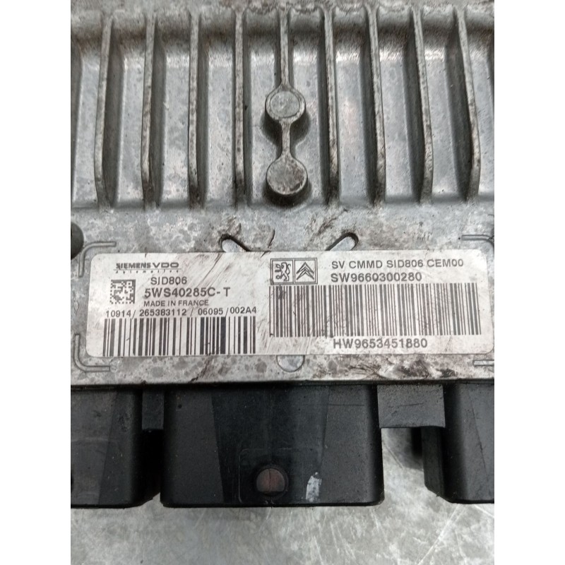 Recambio de centralita motor uce para citroën c2 enterprise (jg_) 1.4 hdi referencia OEM IAM 5ws40285ct sw9660300280 