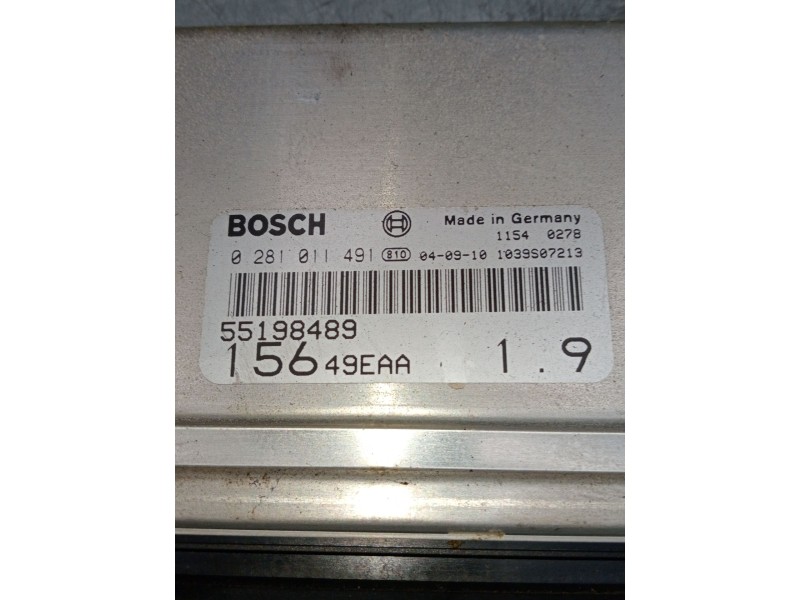 Recambio de centralita motor uce para alfa romeo 156 (932_) 1.9 jtd (932.a2b00, 932.a2c00) referencia OEM IAM 0281011491 5519848