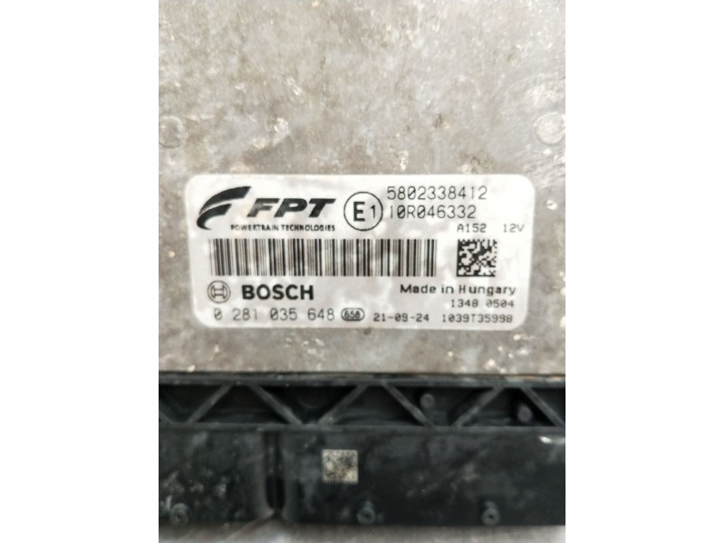 Recambio de centralita motor uce para iveco daily vi caja/chasis 33s16, 35s16, 35c16, 40c16, 50c16 referencia OEM IAM 0281035648