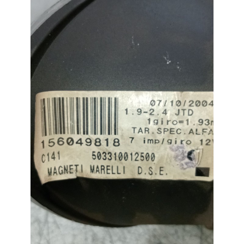 Recambio de cuadro cuentakm para alfa romeo 156 (932_) 1.9 jtd (932.a2b00, 932.a2c00) referencia OEM IAM 156049818 503310012500 