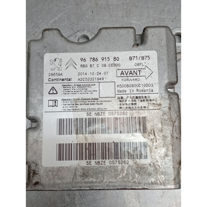 Recambio de kit airbag para citroën c4 ii (nc_) 1.6 hdi 90 referencia OEM IAM 9678691580 a2c53321949 