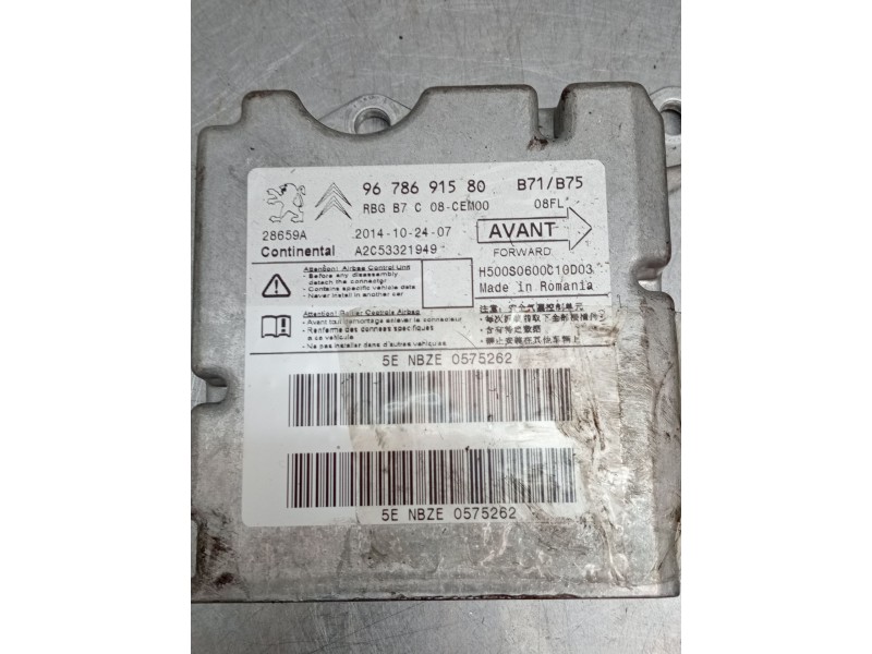 Recambio de kit airbag para citroën c4 ii (nc_) 1.6 hdi 90 referencia OEM IAM 9678691580 a2c53321949 