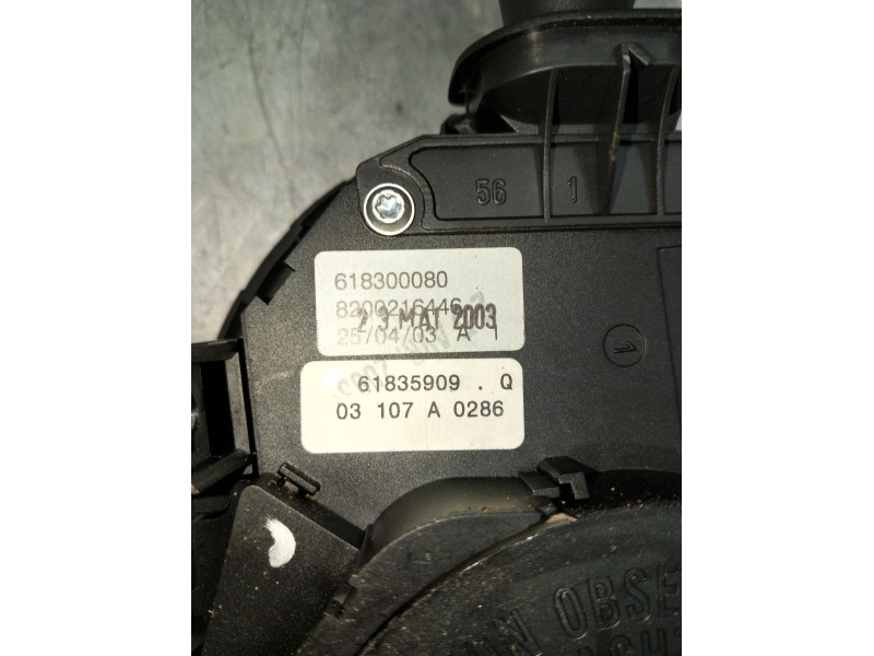 Recambio de mando luces para renault megane ii sedán (lm0/1_) 1.5 dci (lm0f, lm0t, lm2b) referencia OEM IAM 618300080 8200216446