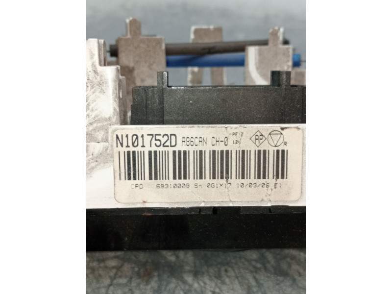 Recambio de mando calefaccion / aire acondicionado para citroën c2 enterprise (jg_) 1.4 hdi referencia OEM IAM n101752D  