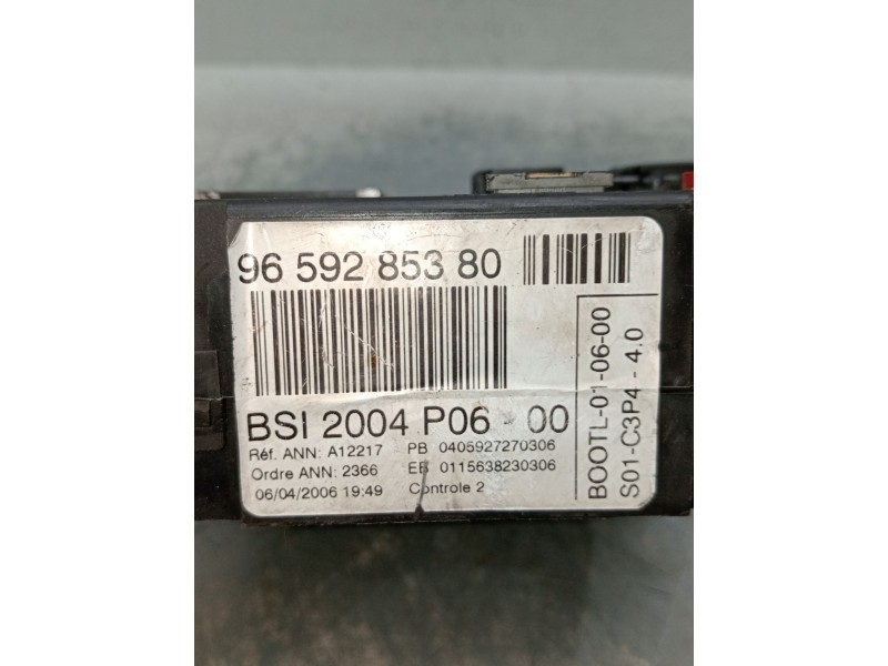 Recambio de caja reles / fusibles para citroën c2 enterprise (jg_) 1.4 hdi referencia OEM IAM 9659285380  
