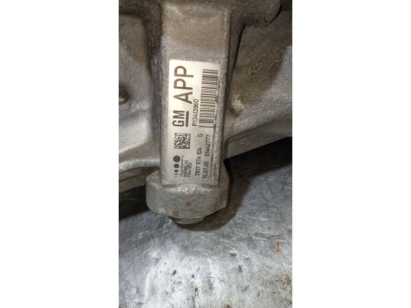 Recambio de cremallera direccion para opel zafira tourer selective referencia OEM IAM 7817974104 P13413960 7805501962