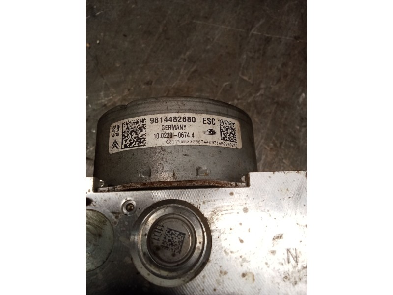 Recambio de abs para citroën c3 picasso (sh_) 1.6 bluehdi 100 referencia OEM IAM 9814482680 10091539463 