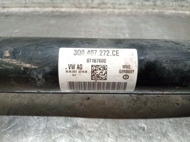 Recambio de transmision delantera derecha para volkswagen tiguan (ad1, ax1) 2.0 tdi referencia OEM IAM 3Q0407272CE  