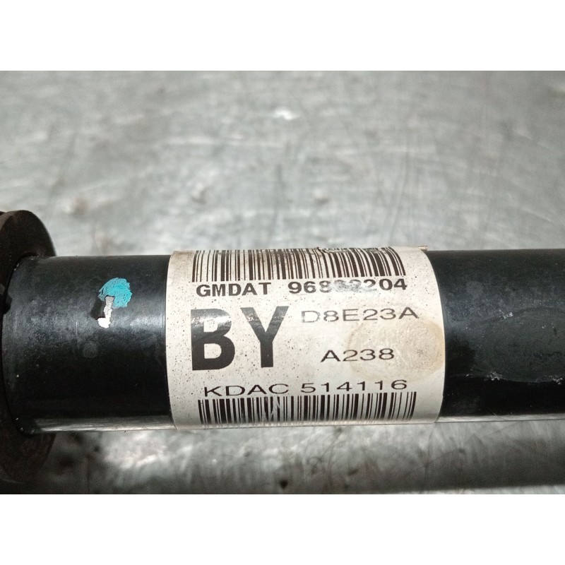 Recambio de transmision delantera derecha para chevrolet aveo / kalos hatchback (t250, t255) 1.2 referencia OEM IAM 96832204 KDA