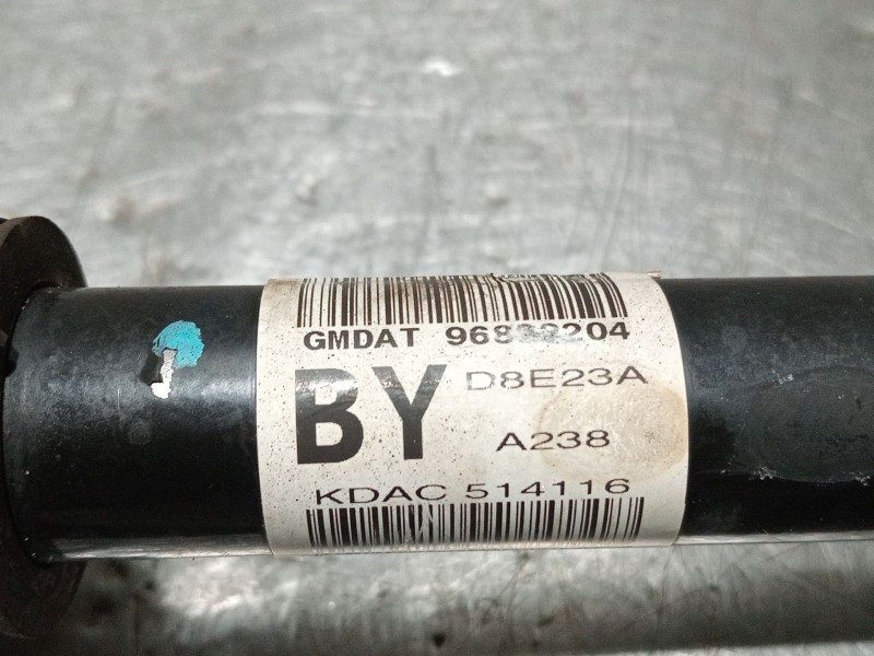 Recambio de transmision delantera derecha para chevrolet aveo / kalos hatchback (t250, t255) 1.2 referencia OEM IAM 96832204 KDA