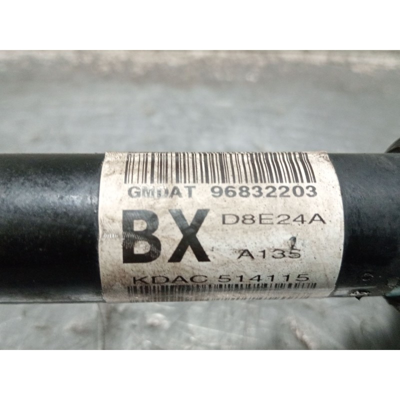 Recambio de transmision delantera izquierda para chevrolet aveo / kalos hatchback (t250, t255) 1.2 referencia OEM IAM 96832203 K